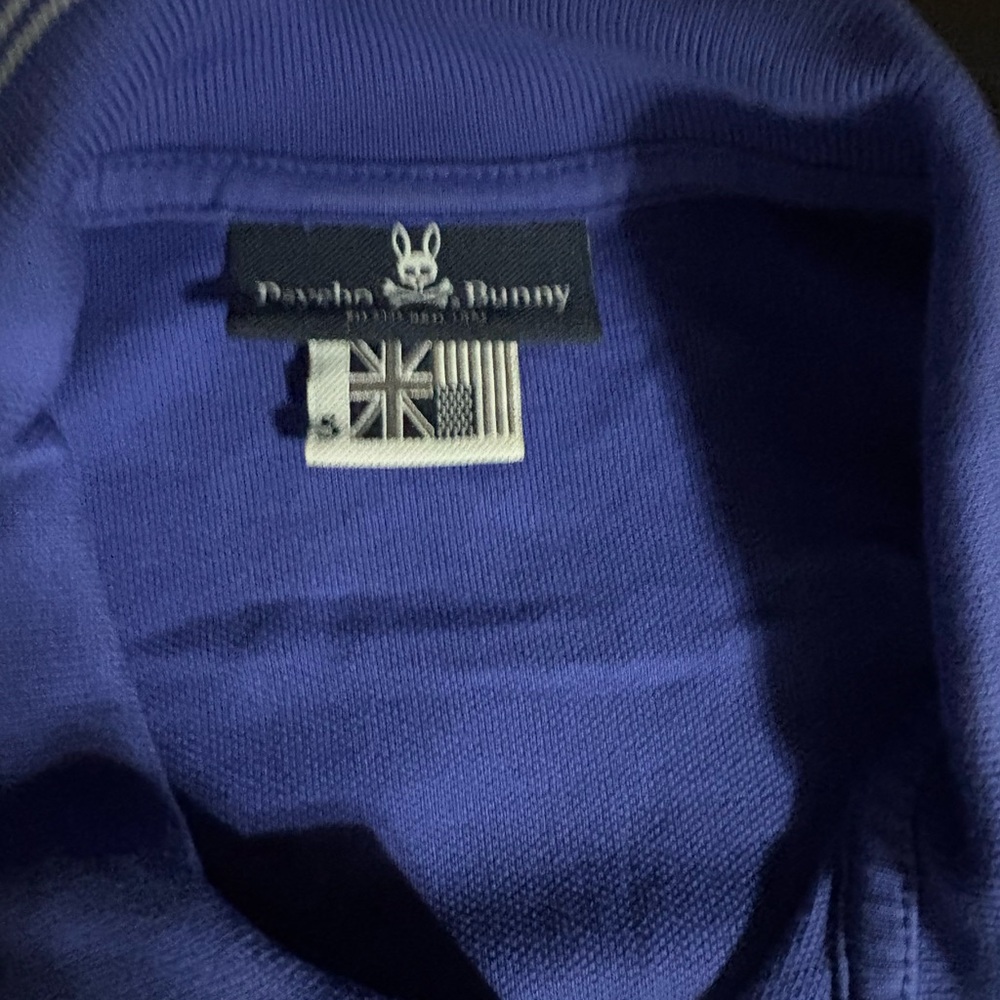 Purple Peaches Bunny Polo Shirt
